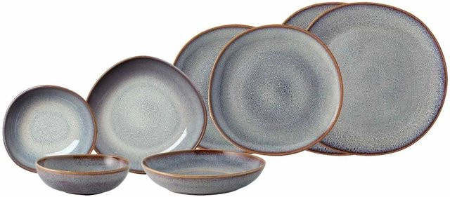 Villeroy & Boch like. by Lave Einsteiger-Set 8-teilig aus Steinzeug in Beige - Bild 1