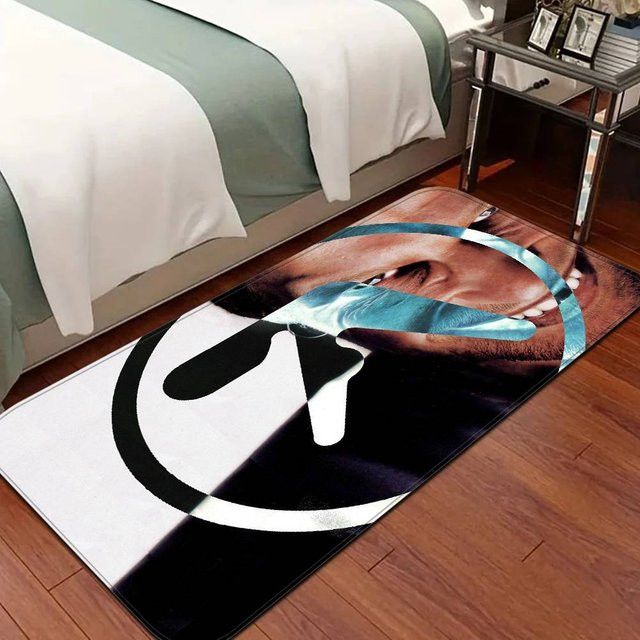 Aphex Twin Bodenmatte im nordischen Stil für Badezimmer, Schlafzimmer und Hotel - Bild 1