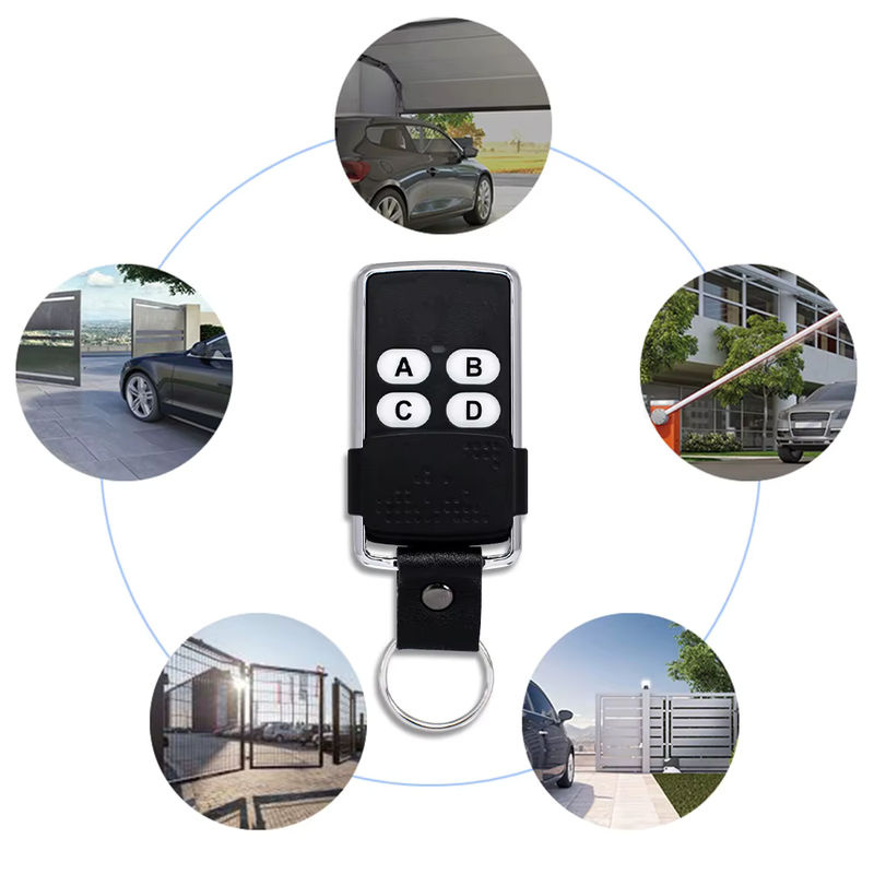 Universal Garagentor Fernbedienung Somfy Multifrequenz Duplikator Klon in Schwarz - Bild 6