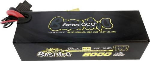 Gens ace Modellbau-Akkupack LiPo, 14.8V, 8000 mAh, Hardcase, EC5 - Bild 1