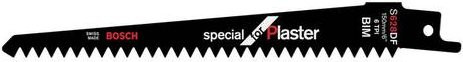 Bosch Säbelsägeblatt S 628 DF Special for Plaster aus Bimetal für Stein und Holz, 5er-Pack, Schwarz - Bild 1