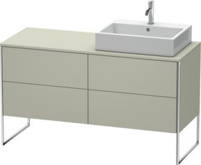 Duravit Waschtischunterschrank XSquare in matt, B/T/H: 140 x 77,8 x 53,8 cm - Bild 1