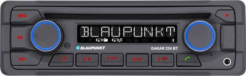 Blaupunkt Dakar 224 BT Autoradio in Schwarz mit Bluetooth, USB-C und Anschluss für Lenkradfernbedienung inklusive Fernbedienung - Bild 1