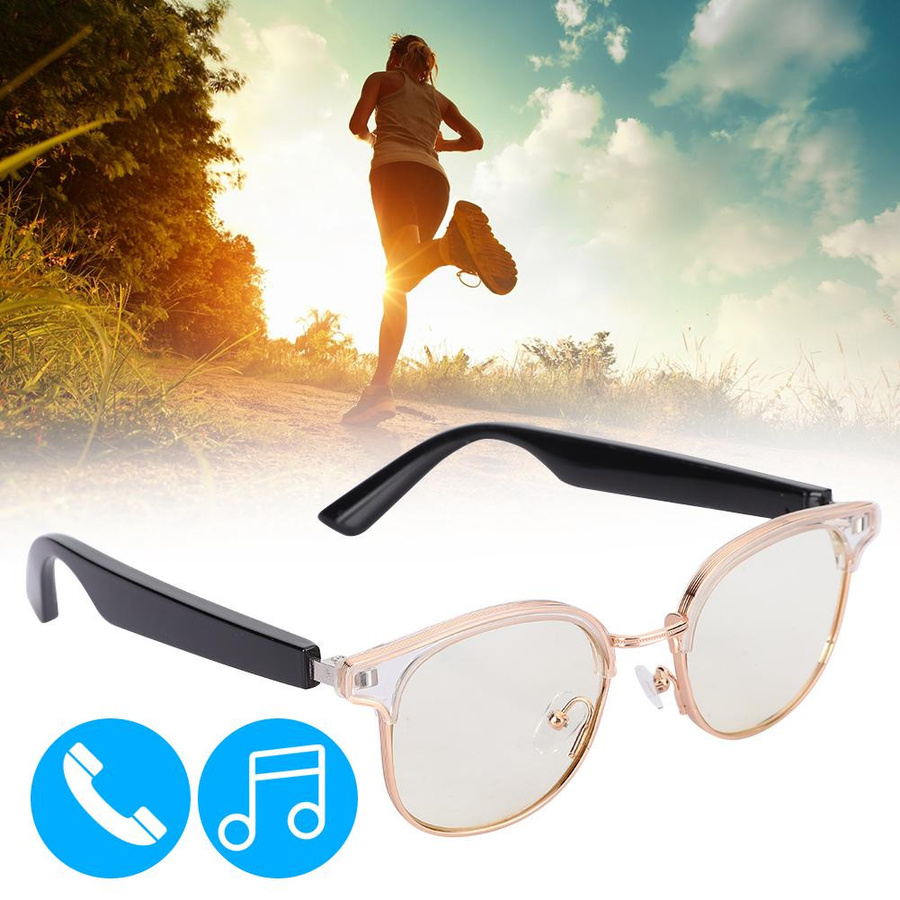 Honor Electronics Smart Bluetooth-Brille mit Anti-Blaulicht-Schutz und eingebautem Mikrofon für Telefonate - Bild 2