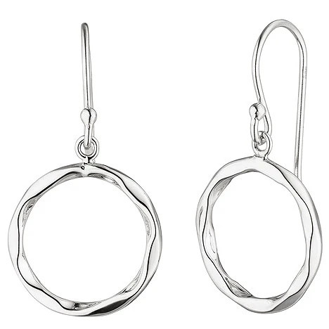 Colfem Ohrhänger rund, 925 Sterling Silber - Bild 1