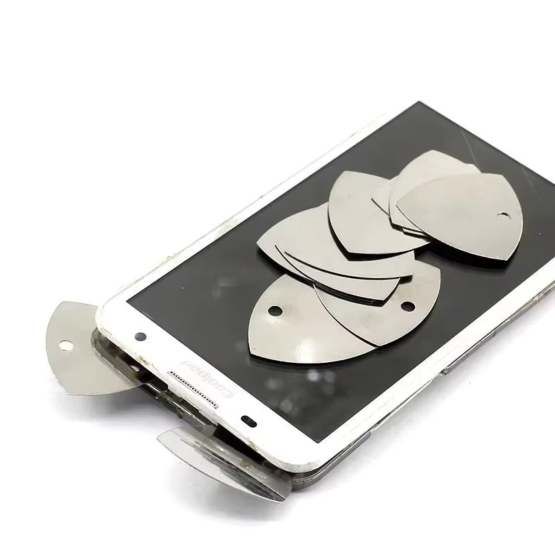 KAFNHCKA Edelstahl Öffnungswerkzeuge für LCD-Bildschirm-Reparatur von iPhone, iPad, Xiaomi und Huawei in Silber - Bild 2