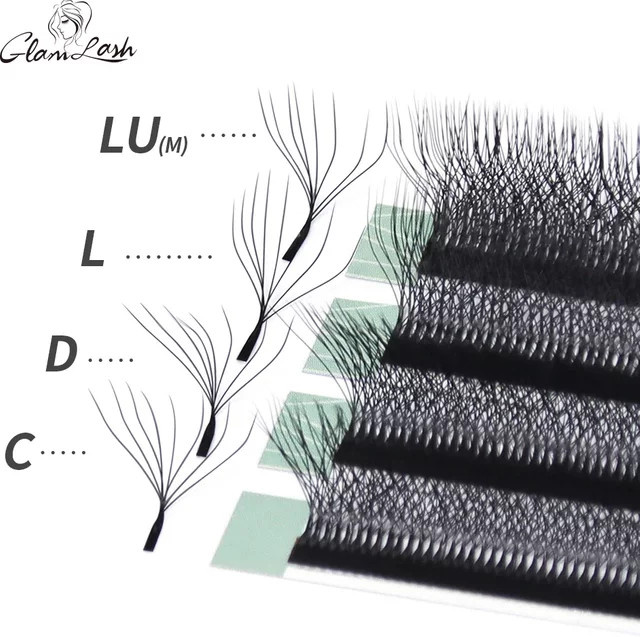 Glamlash 8D W Black Wimpernverlängerung, Natürlich, Unisex - Bild 1