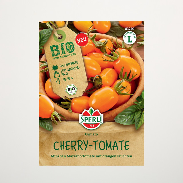 Sperli Kirschtomaten Ormato Bio Gemüsesamen - Bild 1