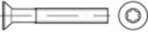 TOOLCRAFT Senkschrauben M5 mit Innensechskant T-Profil DIN 965 aus Stahl, galvanisch verzinkt, Silber, 500 Stück, Länge: 50 mm - Bild 1