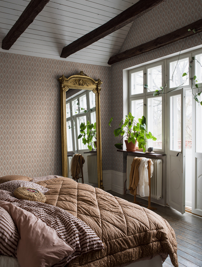 BoråsTapeter Tapete Eternal Flower 4260 in Grau mit botanischem Design aus Vlies - Bild 1