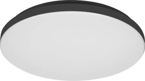 Osram LED-Deckenleuchte modern rund in Schwarz mit IP44 Schutzart - Bild 1