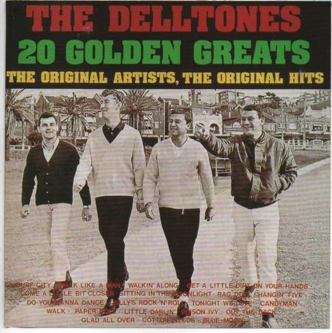 Delltones CD 20 Golden Greats Festival Records 1993 Australien Rock Musikalbum Gebraucht - Bild 1