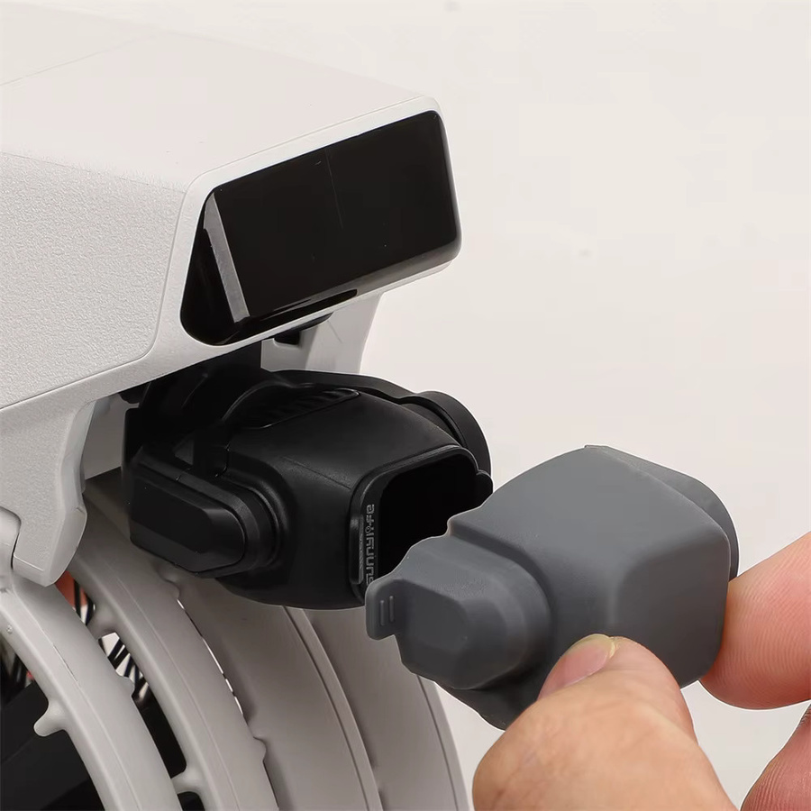 DJI Drone Filter Set Schwarz mit ND8/16/32/64 UV und CPL Filtern für Objektiv und Gimbal Schutz - Bild 2