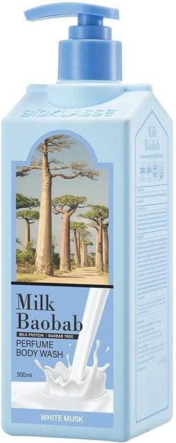 Milk Baobab Duschgel Weißer Moschus, 500 ml, Unisex, Baobab-Öl - Bild 1