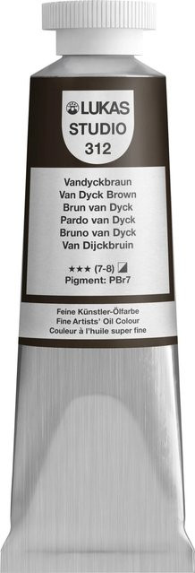 Lukas Studio Ölfarbe Vandyckbraun 37 ml für Profis - Bild 1