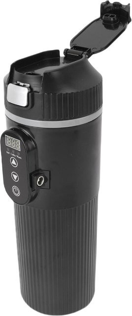 mfySpace Auto Wasserkocher aus Edelstahl mit LED Temperaturanzeige und Touch-Display, Grau, 500 ml - Bild 1