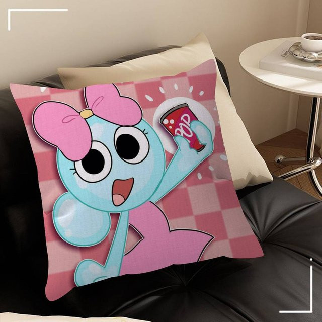 KAYOU Kissenbezug D-Dandys World Grafik Design in Pink, B/B: 55 x 55 cm - Bild 1