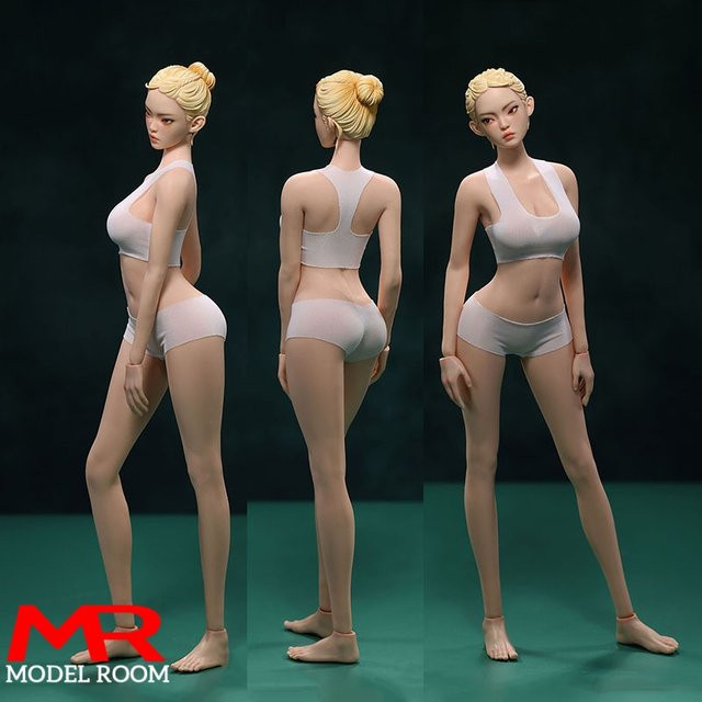 MAK JOQ-21D Supermodel Nahtloser Körper, Weiblicher Soldat, Actionfigur, 1/6 - Bild 1