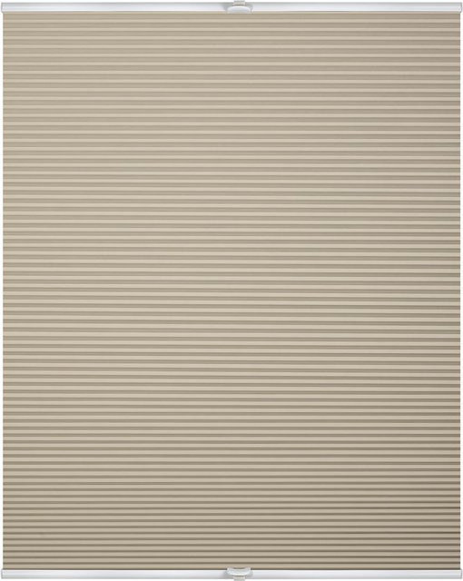 Lichtblick Thermo-Plissee Klemmfix beige, Verdunkelung Honeycomb Wabenstruktur ohne Bohren - Bild 1