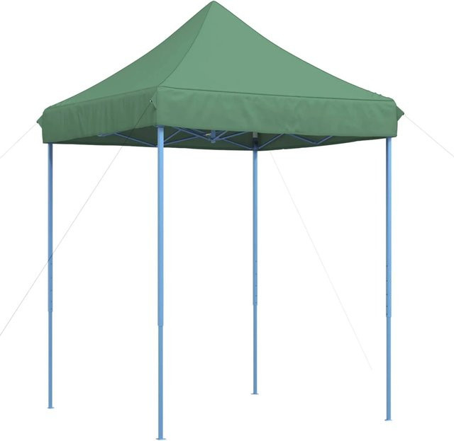 vidaXL Party-Zelt Grün aus Oxford-Stoff mit PVC-Beschichtung, B/T/H: 200 x 200 x 306 cm - Bild 1