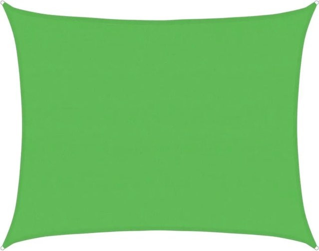 vidaXL Sonnensegel aus HDPE in Hellgrün, B/B: 600 x 700 cm - Bild 1
