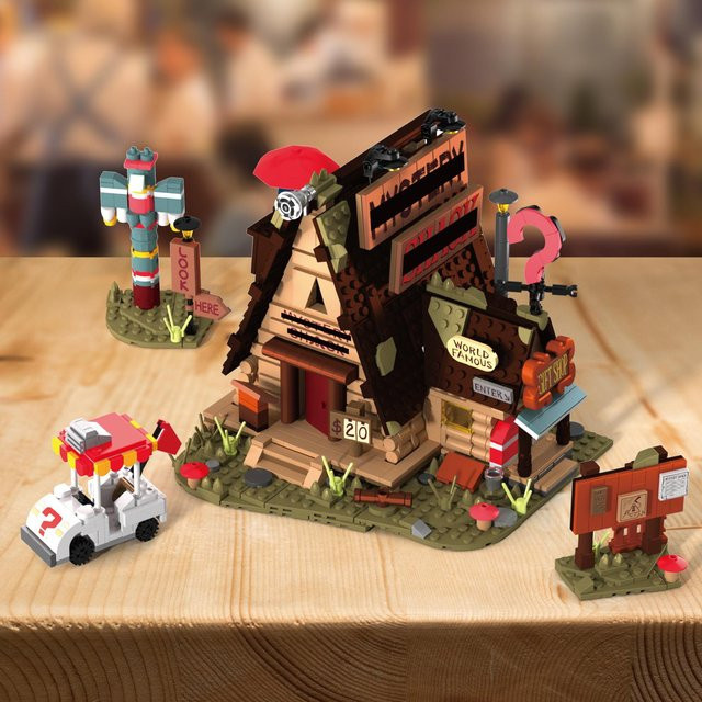 Linyi toy Haus Gebäude Block Set, 1125-teiliges Set, 3-6 Jahre - Bild 1