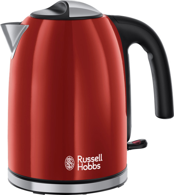 Russell Hobbs Wasserkocher Colours Plus+ in Flame Red mit 1,7 l Fassungsvermögen - Bild 1