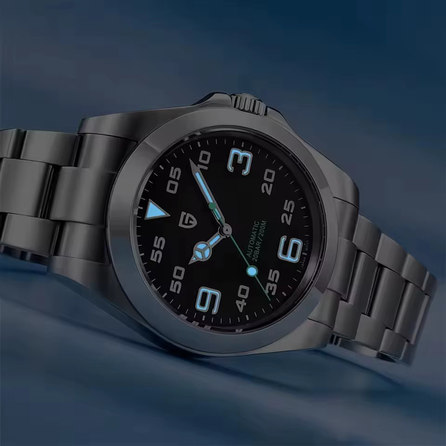 PAGANI DESIGN Automatik-Armbanduhr, Edelstahl, Saphirglas, 40 mm, Herren - Bild 2