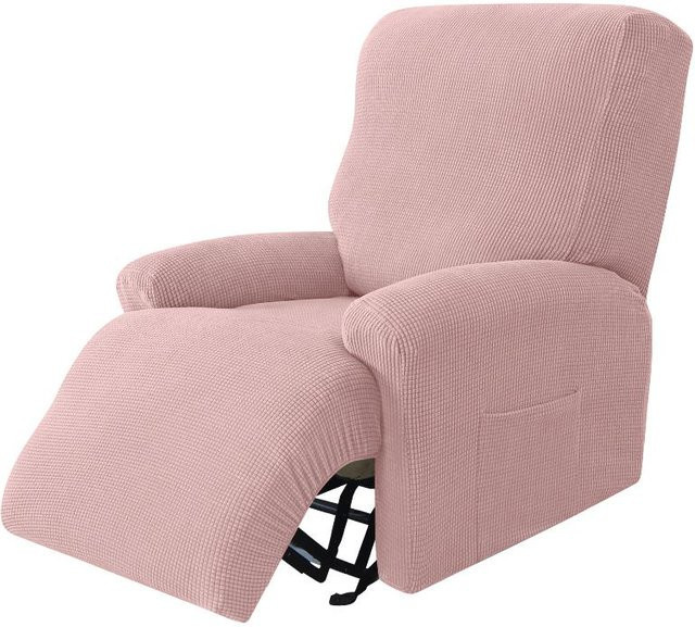 Bestbags 1-Sitzer Relaxsesselbezug aus elastischem Jacquard-Polyester in Braun - Bild 1