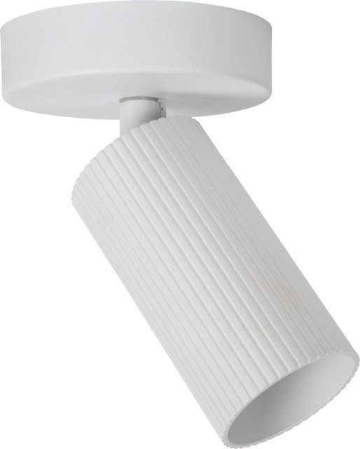 LUCiDE Wandspot Strahler Spot CLUBS in Weiß aus Aluminium mit GU10 Fassung - Bild 1
