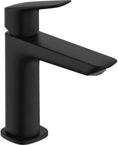 Hansgrohe Einhebel-Waschtischarmatur Logis mit Pop-up-Abfluss in Matt-Schwarz - Bild 1