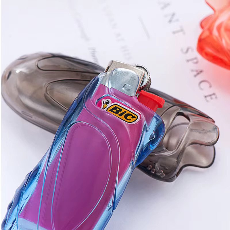 Transparente Schutzhülle für BIC Mini Feuerzeug Typ J5, B/H/T: 7,3 x 3,0 cm - Bild 1