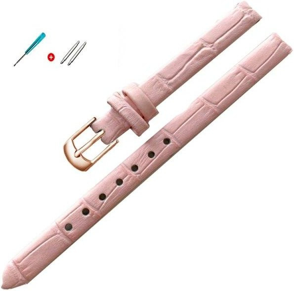 Armband Leder, Roségold, Damen, grau - Bild 1