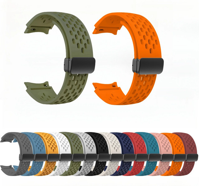 NEY Uhrenarmband Silikon, Schwarz, Unisex - Bild 1