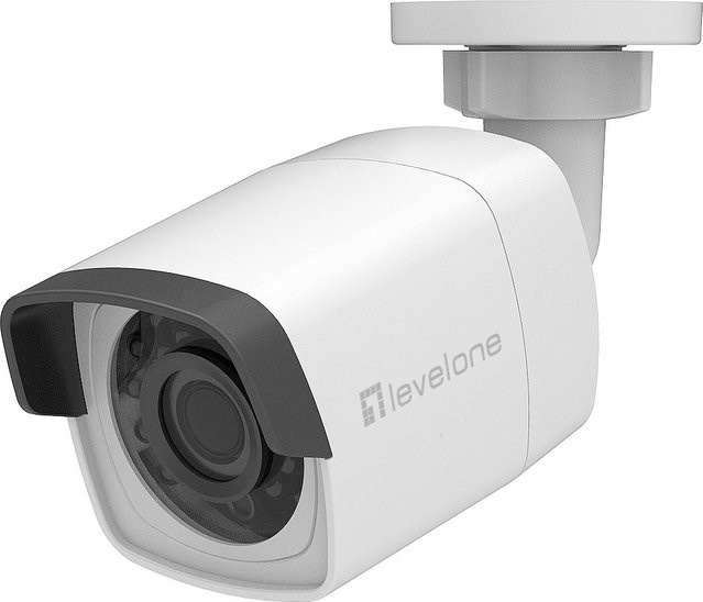 LevelOne GEMINI FCS-5202 IP-Netzwerk-Kamera, 4 Megapixel, Weiß, PoE, Innen und Außen - Bild 1
