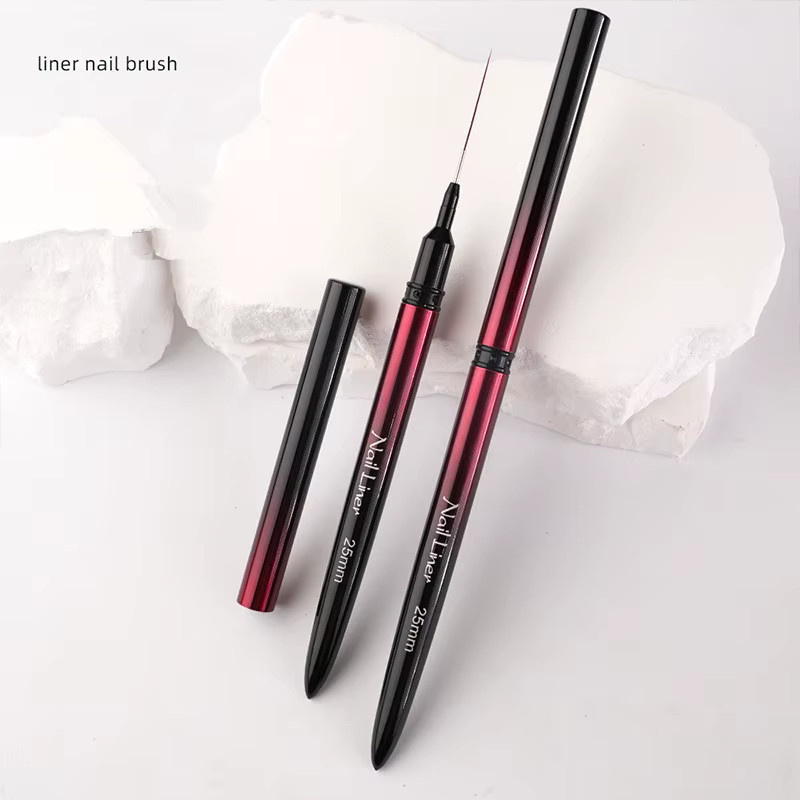 mifanxi Nail Art Liner Pinsel für Gel und Nagellack, 1/6 Stück - Bild 2