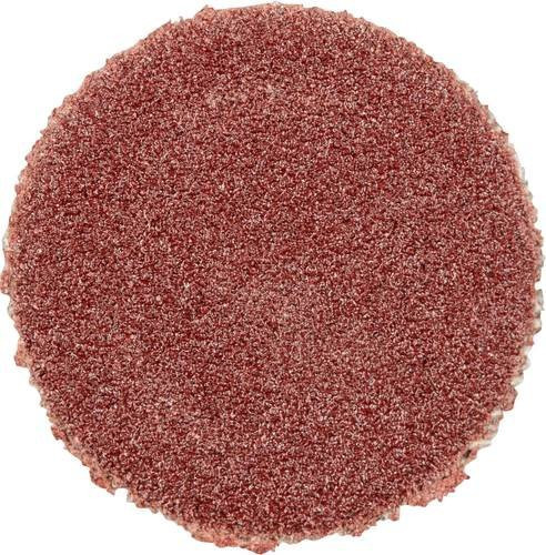PFERD Korund Schleifscheibe selbstklebend PSA Körnung 240 Durchmesser: 12 mm, 100 Stück, Braun - Bild 1