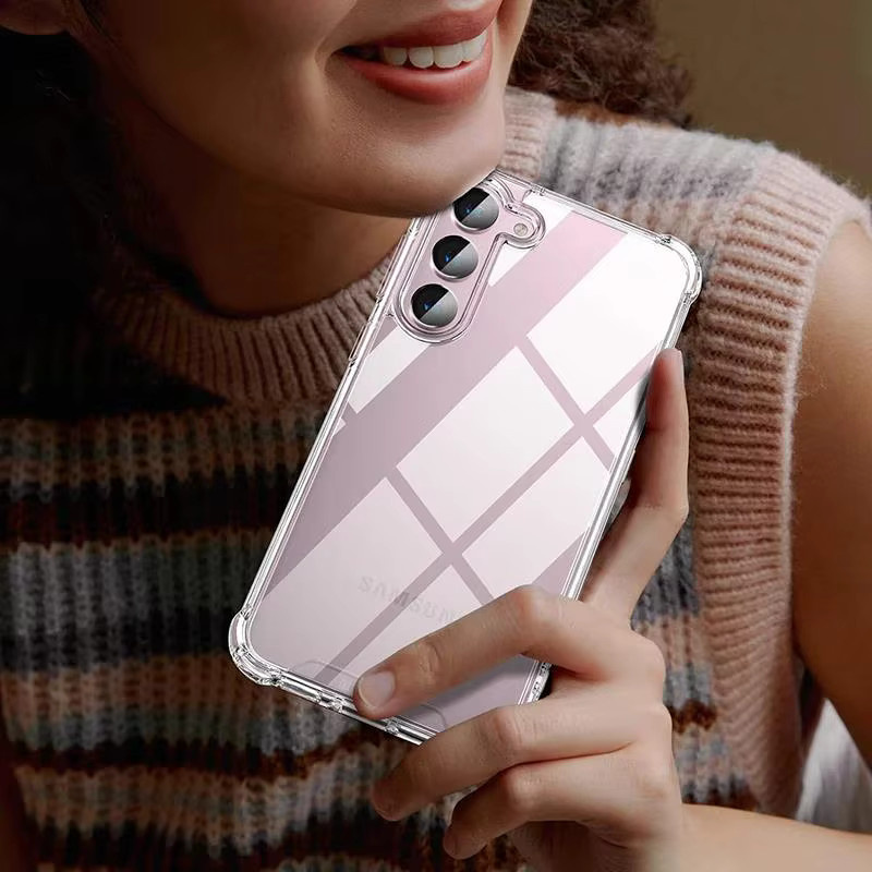 Stoßfeste transparente TPU-Hülle für Samsung Galaxy S25 S24 S23 S22 S21 sowie A13 A26 A36 A53 A54 A56 und A56 Plus Ultra Modelle - Bild 4