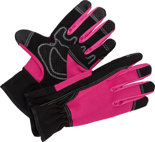 Floristikhandschuh aus Silikon in Pink, Größe 7 - Bild 1