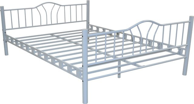 Metallbett Santi von Möbel direkt online aus pulverbeschichtetem Metall, Breite: 180 cm, Länge: 200 cm - Bild 1