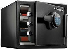 Master Lock Sicherheitstresor LFW082FTC Feuer- und Wasserbeständig Schwarz mit digitaler Kombination und 22,9 l Volumen - Bild 3