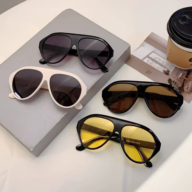 KAMMPT Sonnenbrille Pilot, Black, Vollrand, Kunststoff, Damen - Bild 1