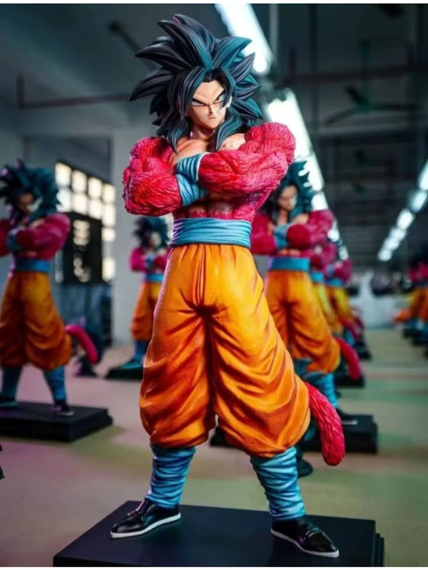Bandai Dragon Ball Son Goku Super Saiyajin 4 Figur aus Kunststoff, mehrfarbig - Bild 3