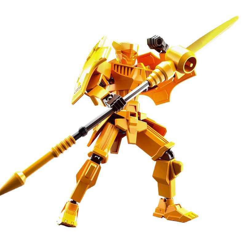 fradoo Ritter-Mannequin-Dummy, Action-Figur, beweglicher Shapeshift-Roboter-Krieger 13 - Bild 2