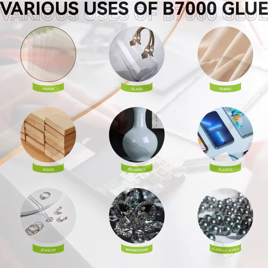 FIXWANT B-7000 Upgrade Kleber B7000 PRO in Transparent, langsam trocknender Anti-Vibration-Kleber für Telefonrahmen, Batterieabdeckungen und Schmuckhandwerk - Bild 5