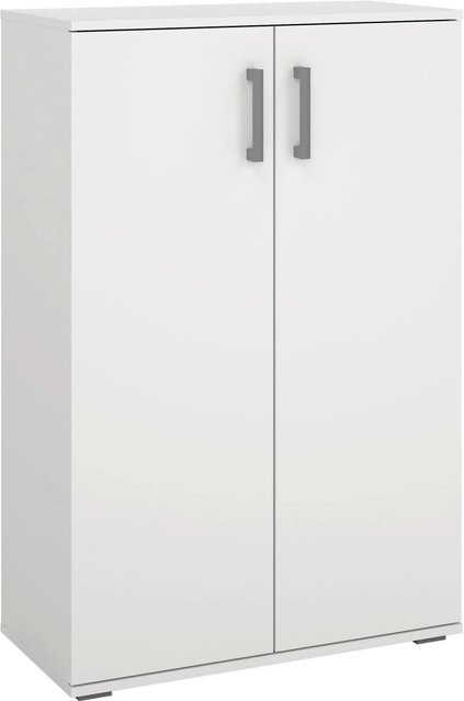 Mömax Schuhschrank Jimmy II Weiß modern B/T/H: 106 x 33,4 x 70 cm - Bild 1