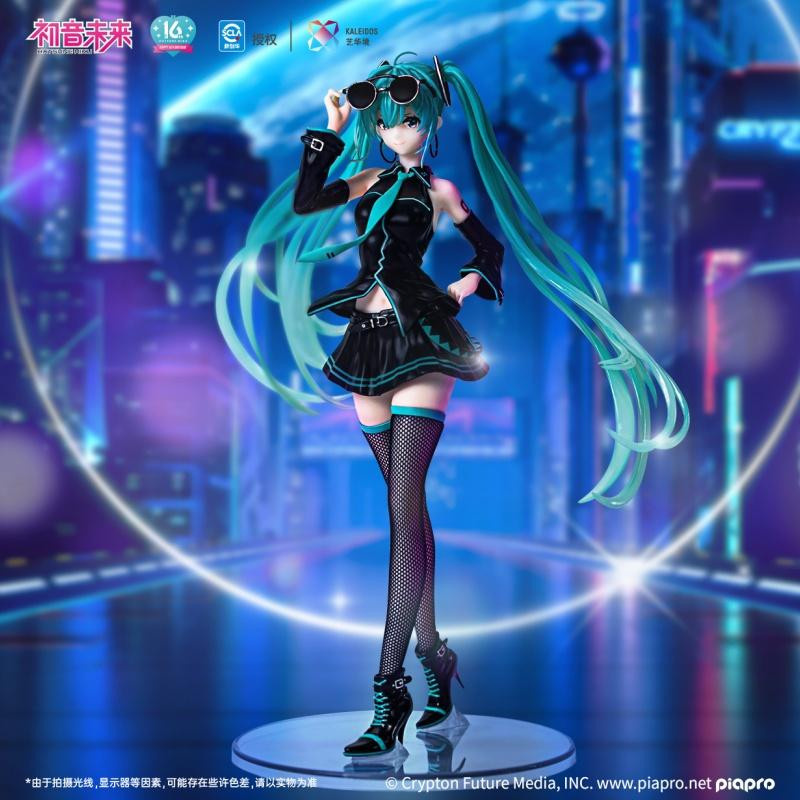 Hatsune Miku Stylistin 16. Geburtstag Gedenk-Actionfigur Anime Sammlungsmodell aus PVC von Discover Intime, Höhe: 23,5 cm - Bild 2