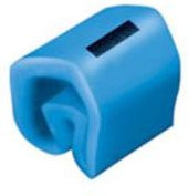 Weidmüller CLI C 02-3 BL/SW MP Kennzeichnungsring in Blau aus Kunststoff mit Außendurchmesser 1,3 bis 3 mm - Bild 1