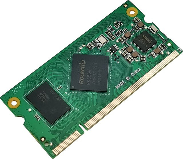 MarsBoard CM4S Single Board Computer mit Rockchip RK3566 in Grün - Bild 1