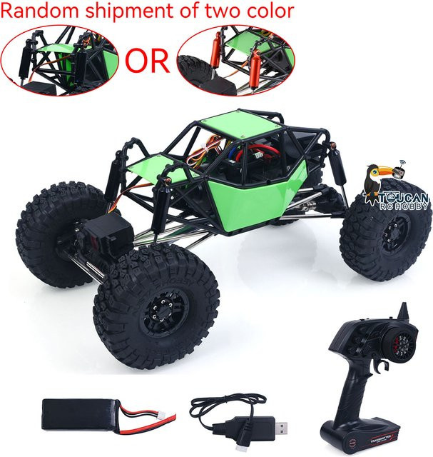 TOUCAN RC HOBBY Rock Crawler, 1:10, ferngesteuert, Geländewagen - Bild 1
